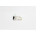 Ring 925 sterling silver semi precious black onyx gem stone C 280